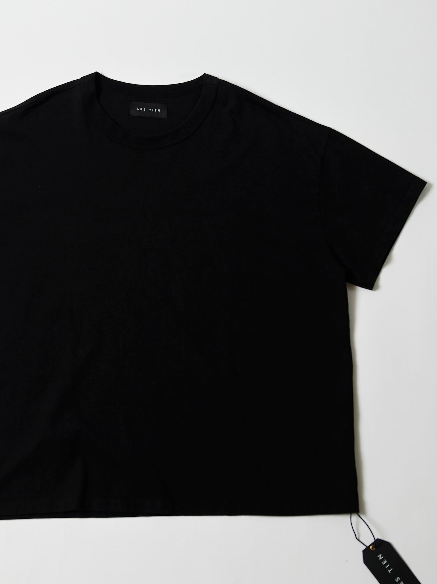 【NEW】LES TIEN_BINDED NECK OVERSIZED TEE_HV-2092