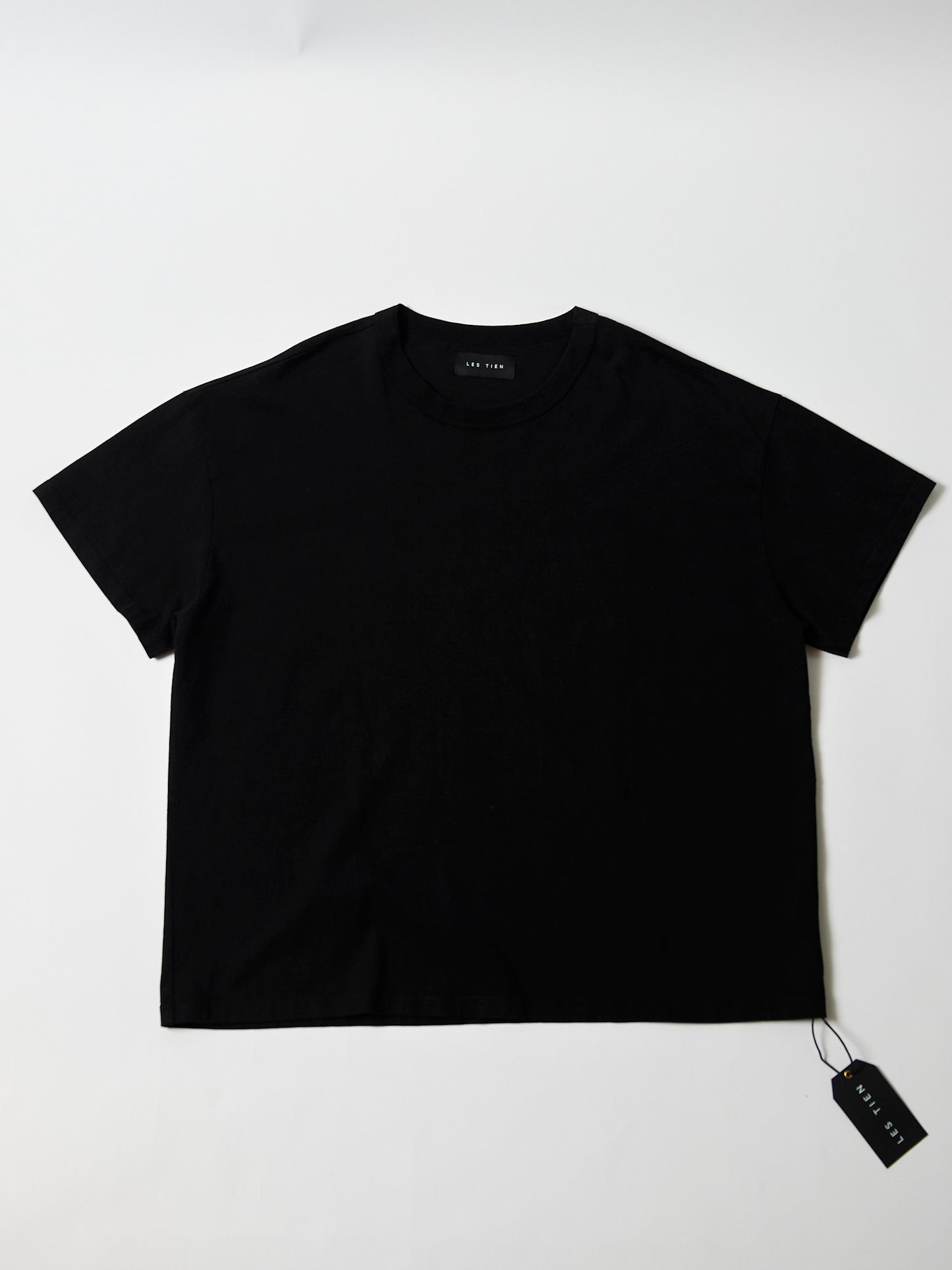 【NEW】LES TIEN_BINDED NECK OVERSIZED TEE_HV-2092