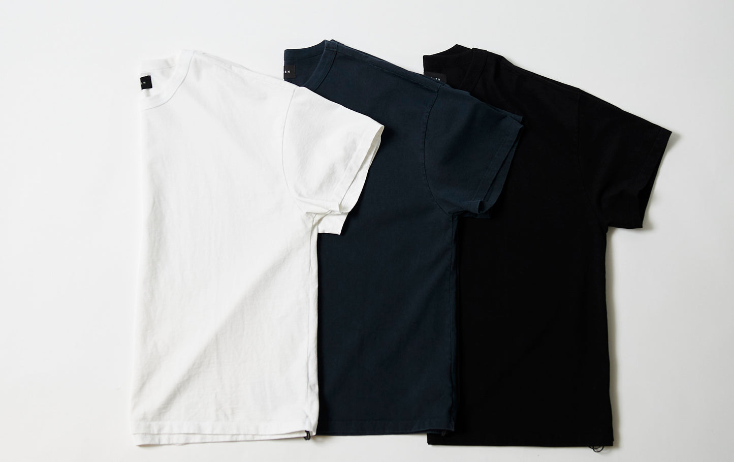【NEW】LES TIEN_BINDED NECK OVERSIZED TEE_HV-2092