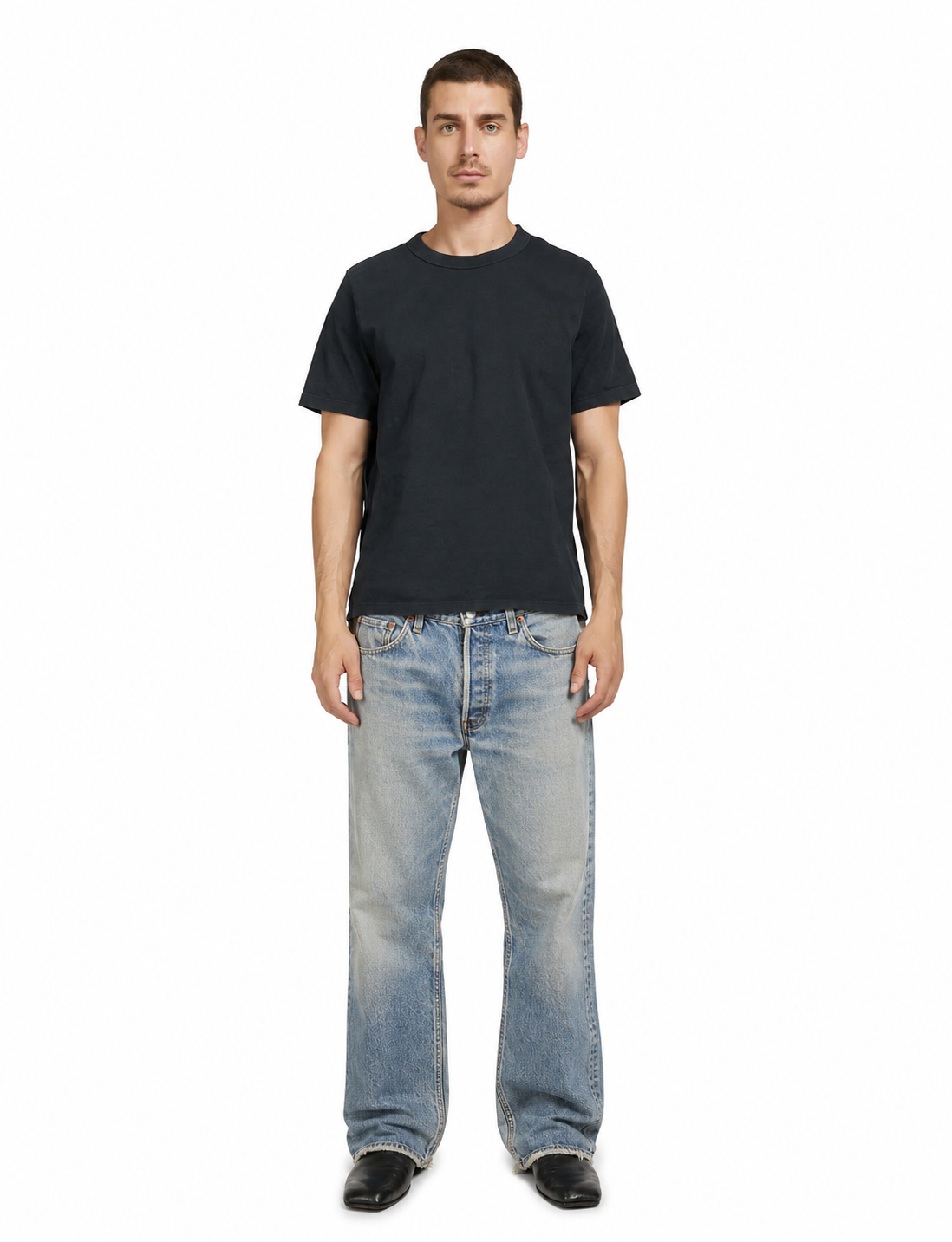 【NEW】LES TIEN_BINDED NECK TEE_HV-2082