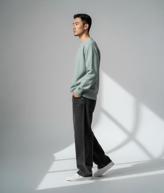 【NEW】LES TIEN_CROP CREW_CF-1003-PD