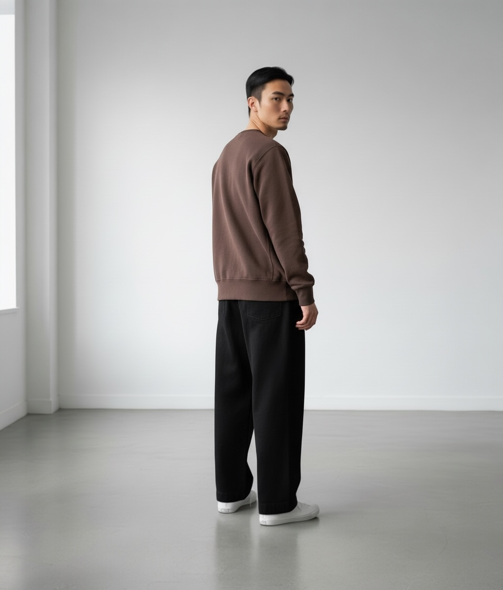 【NEW】LES TIEN_CROP CREW_CF-1003-PD