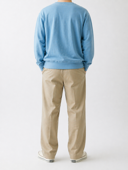 【NEW COLOR】LES TIEN_CROP CREW_CF-1003 (GLACIER)